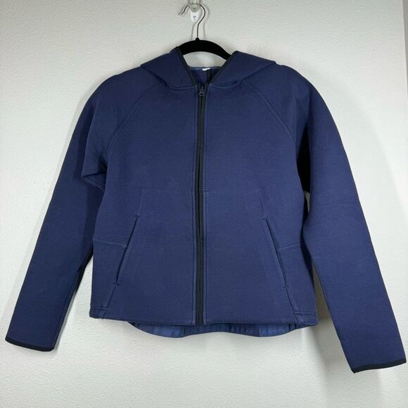 Lululemon City Bound Hoodie Jacket Full Zip Deep Indigo Purple Blue Women’s 6 - Picture 1 of 7